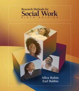 Hardcover Research Methods for Social Work, 6th Edition Book