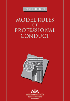 Paperback Model Rules of Professional Conduct Book