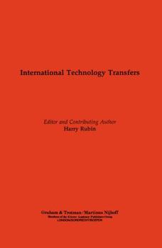 Hardcover International Technology Transfers Book