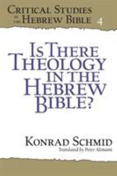 Paperback Is There Theology in the Hebrew Bible? Book