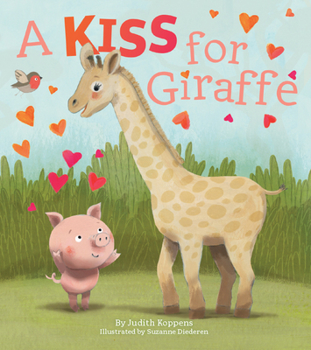 Hardcover A Kiss for Giraffe Book