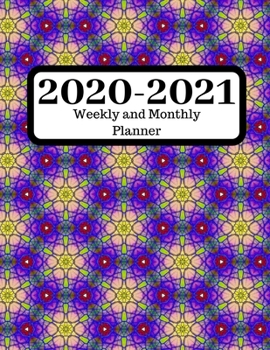 2020-2021 Weekly and Monthly Planner: 30 Dec , 2019 to Dec 31 , 2021 Weekly & Monthly View Planner + Calendar Scheldule + Floral ....December 2021