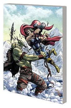 Paperback Thor and the Avengers Book