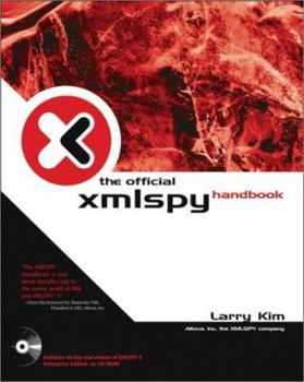 Paperback Xmlspy Handbook [With CDROM] Book