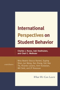 Hardcover International Perspectives on Student Behavior: What We Can Learn, Volume 2 Book
