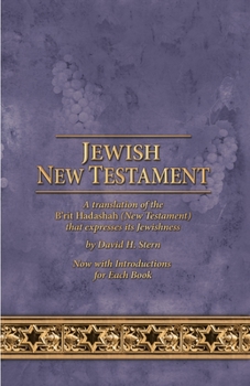 Hardcover Jewish New Testament: By David H. Stern, Updated Book