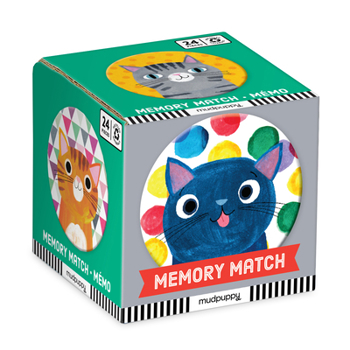 Board Game Cat's Meow Mini Memory Match Game Book