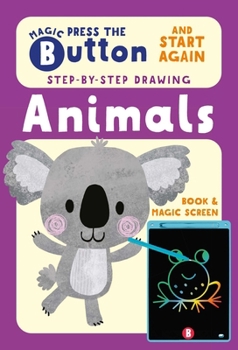 Hardcover Magic Button: How to Draw Animals Book