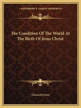 The Condition Of The World At The Birth Of Jesus Christ