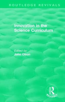 Hardcover Innovation in the Science Curriculum Book