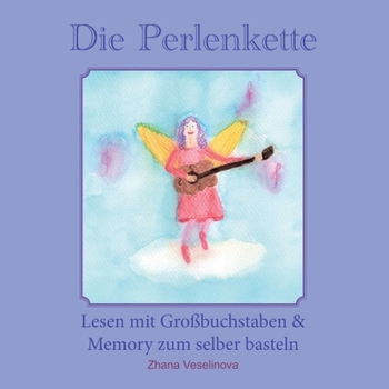 Paperback Die Perlenkette: Lesen mit Großbuchstaben & Memory zum selber basteln [German] Book