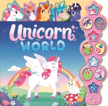 Board book Unicorn World: Interactive Children's Sound Book with 10 Buttons Book