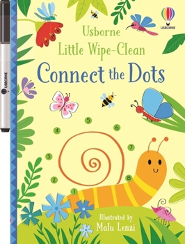 Paperback Little Wipe-Clean Connect the Dots Book