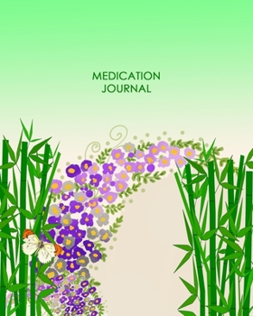 Medication Journal: Large Print - Daily Medicine Tracker Notebook- Undated Personal Medication Organizer