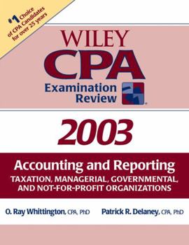 Wiley CPA Examination Review 2002, Accounting and Reporting: Taxation, Managerial, Governmental, and Not-For-Profit Organizations