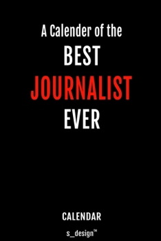 Calendar for Journalists / Journalist: Everlasting Calendar / Diary / Journal (365 Days / 3 Days per Page) for notes, journal writing, event planner, quotes & personal memories