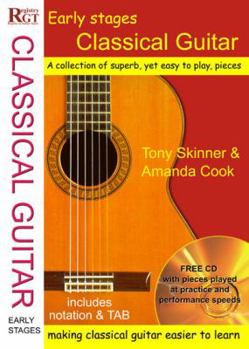 Paperback Early Stages Classical Guitar [With CD] Book
