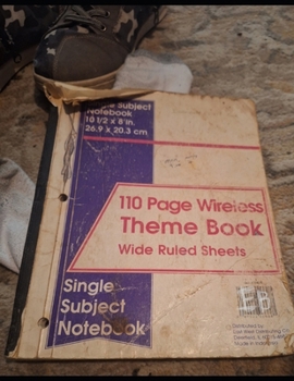 110 Page Wireless Theme Book: Wide Rule Sheets: Poems from the last of a life in the 21st century B0CMNX9BJP Book Cover