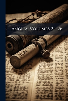 Paperback Anglia, Volumes 24-26 [German] Book