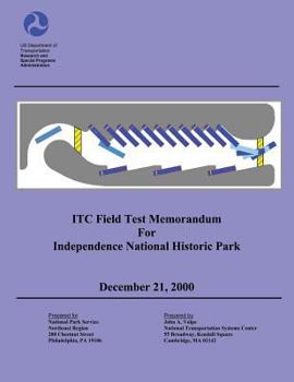 Paperback ITC Field Test Memorandum for Independence National Historical Park: December 21, 2000 Book