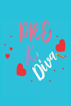 Paperback Pre K Diva: Back To School Preschool Class Activity Workbook For Girls Book