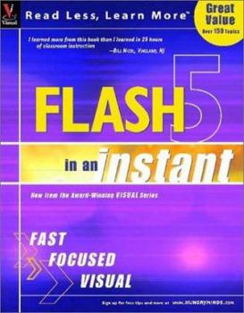 Paperback Flash 5 In An Instant (Visual Read Less, Learn More) Book