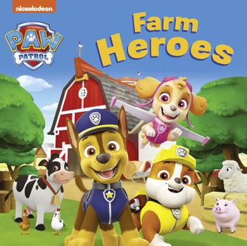 Paperback Paw Patrol Board Bk Farm Brd Book