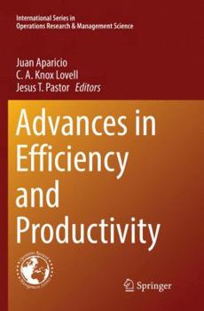 Paperback Advances in Efficiency and Productivity Book