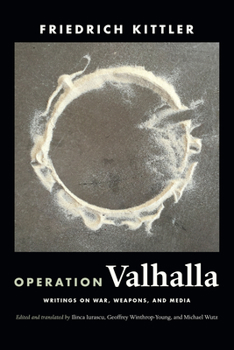 Paperback Operation Valhalla: Writings on War, Weapons, and Media Book