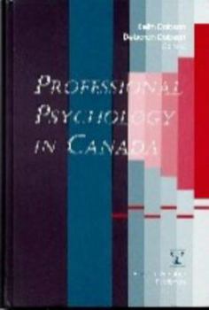 Hardcover Professional Psychology in Canada Book