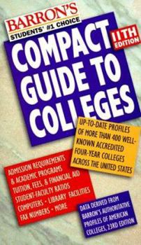 Paperback Barron's Compact Guide to Colleges Book