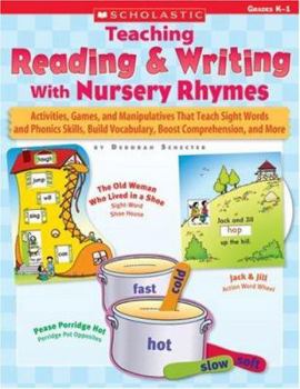 Paperback Teaching Reading & Writing with Nursery Rhymes: Grades K-1 Book