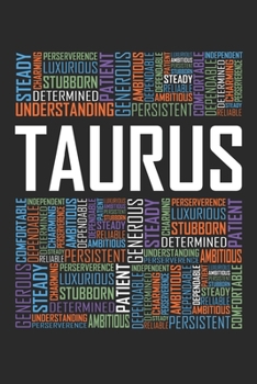 Taurus Words: 6x9 Ruled Notebook, Journal, Daily Diary, Organizer, Planner
