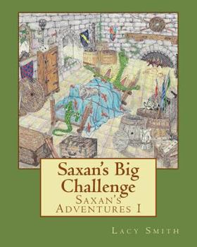 Paperback Saxan's Big Challenge Book