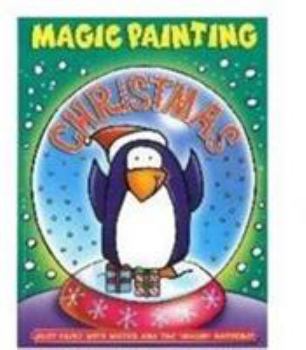 Paperback Magic Painting Christmas Book