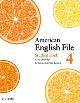 Paperback American English File 4 Student Book