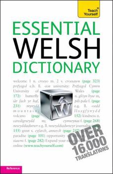 Paperback Essential Welsh Dictionary Book