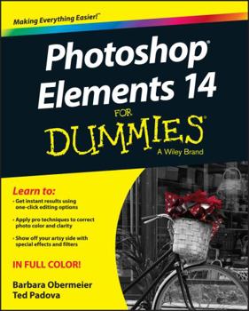 Paperback Photoshop Elements 14 for Dummies Book