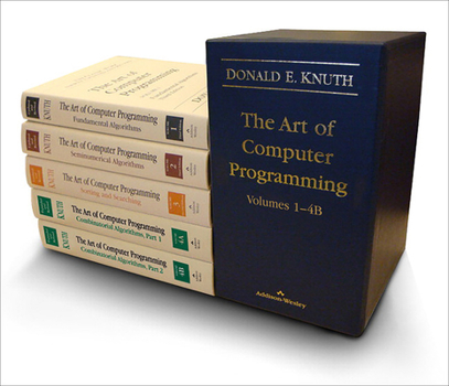 Hardcover Art of Computer Programming, The, Volumes 1-4b, Boxed Set Book
