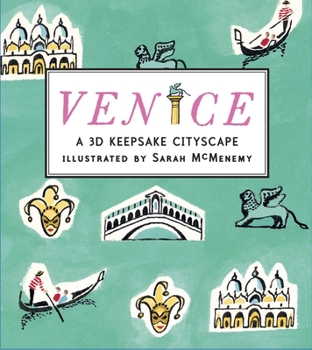 Hardcover Venice: A 3D Keepsake Cityscape Book