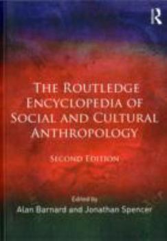 Paperback The Routledge Encyclopedia of Social and Cultural Anthropology Book