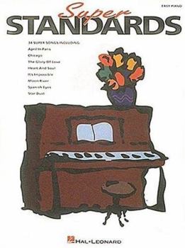 Paperback Super Standards for Piano Book