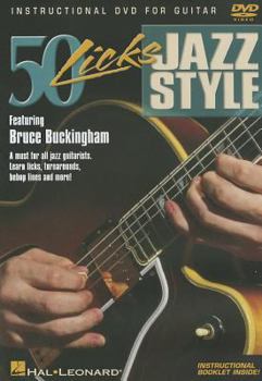 DVD 50 Licks Jazz Style Book