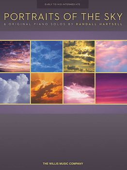 Paperback Portraits of the Sky: 8 Original Intermediate Piano Solos Book