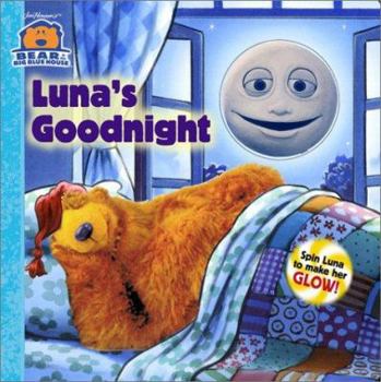 Hardcover Luna's Goodnight [With Spinning Luna Nightlight Attached to the Book] Book