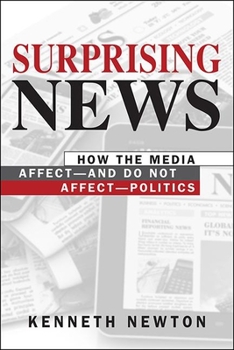 Paperback Surprising News: How the Media Affect-And Do Not-Affect Politics Book