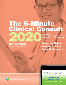 Hardcover The 5-Minute Clinical Consult 2020 Book
