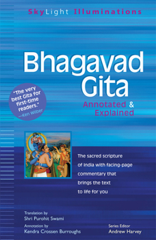 Paperback Bhagavad Gita: Annotated & Explained Book