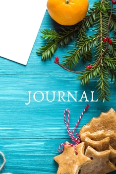 Paperback Journal: Lined Journal Notebook Diary to Write In - Christmas Cookies - 100 pages - 6"x9" Book