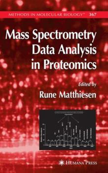 Hardcover Mass Spectrometry Data Analysis in Proteomics Book